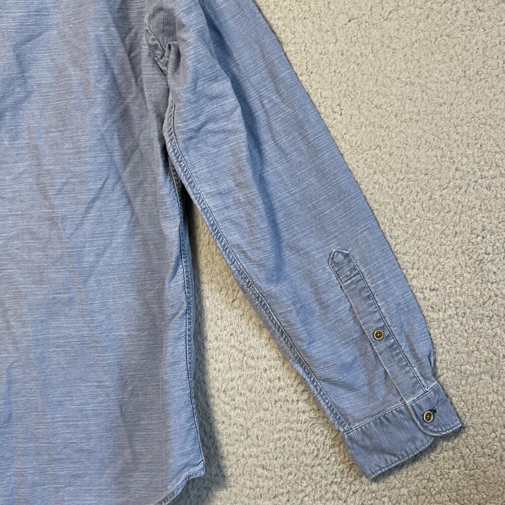Zara Womens Relaxed Fit Oversized Denim Overshirt XL Pocket - Picture 13 of 15